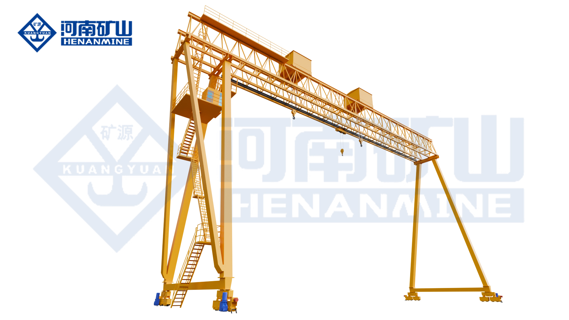 双小车工程门机1