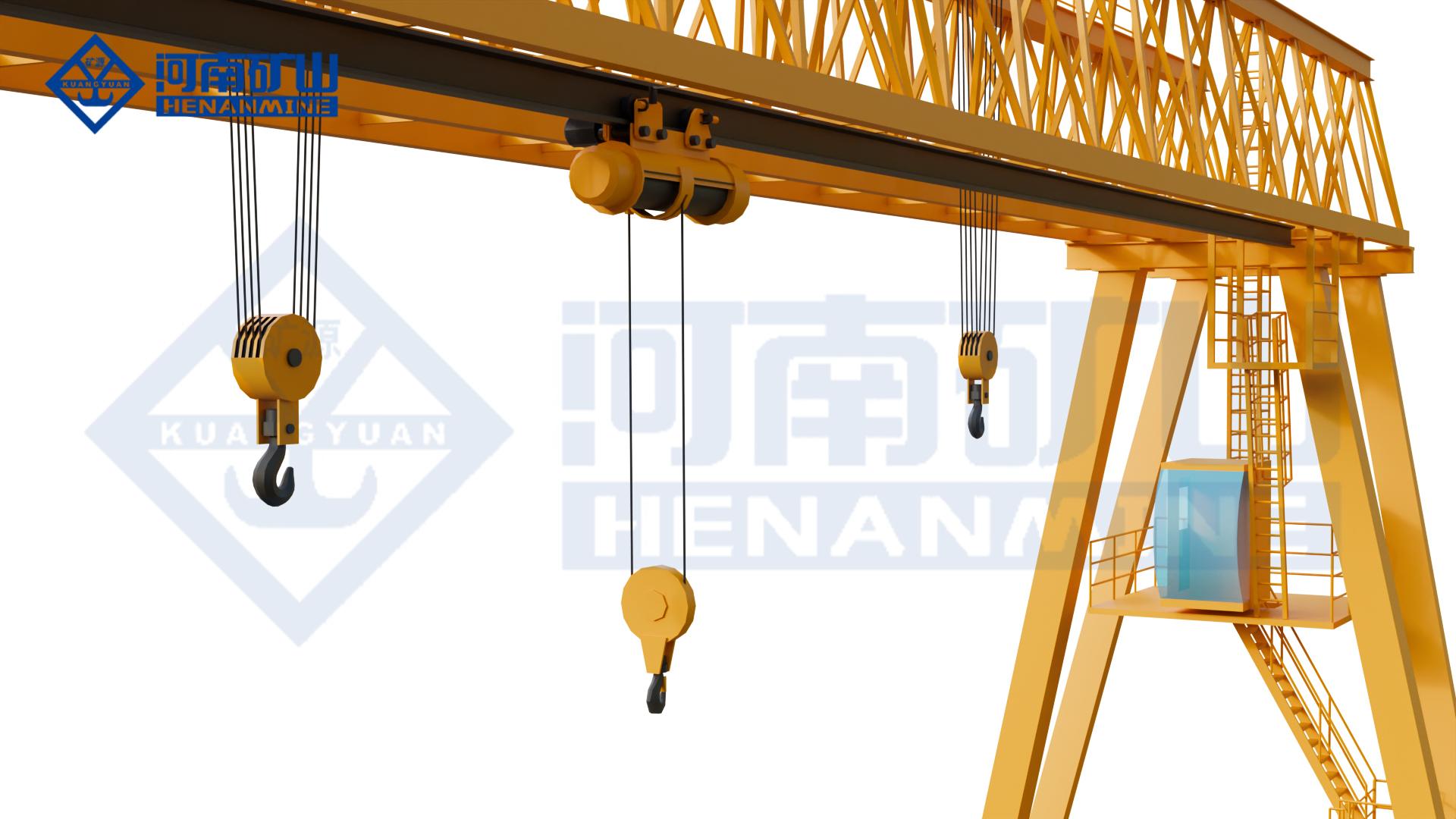 双小车工程门机3